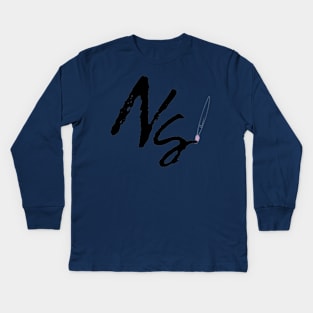 NS-Nail Sorceress Kids Long Sleeve T-Shirt